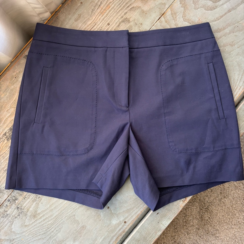 J. McLaughlin navy blue shorts | size 6